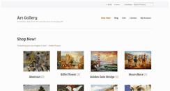 Desktop Screenshot of galleryartgroup.com