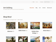 Tablet Screenshot of galleryartgroup.com